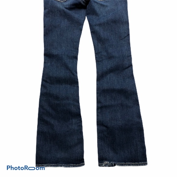 Silver Jeans Tuesday Distressed Boot Cut Jeans - Picture 7 of 8